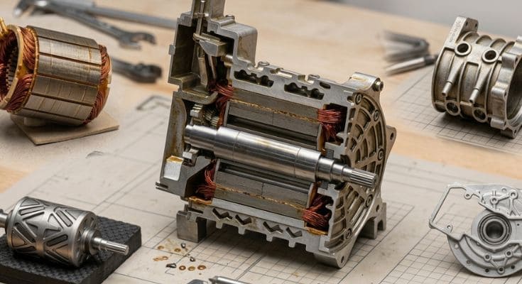 Critical Design Considerations for EV Motor Housings