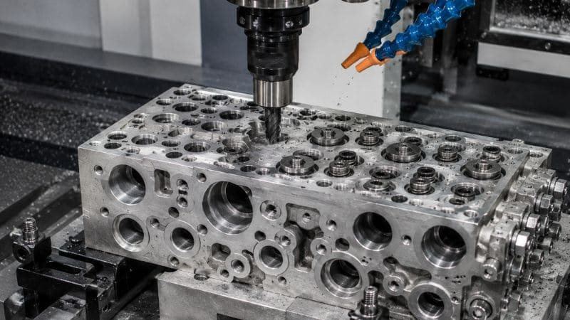 Machining Hydraulic Cylinder Heads