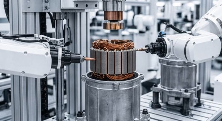 Step-by-Step CNC Machining Process for EV Motor Housings (1)